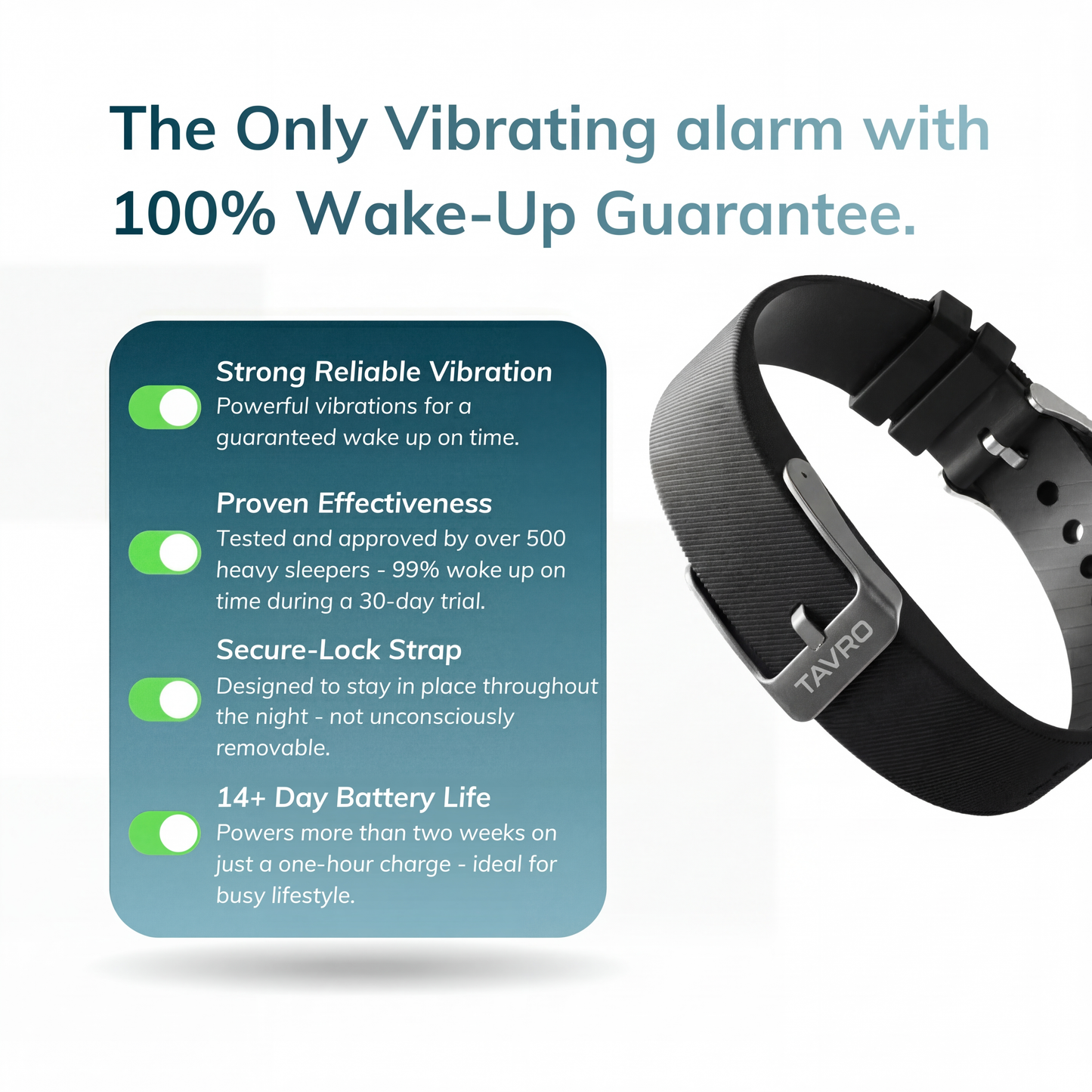 Silent Wake-Up Alarm