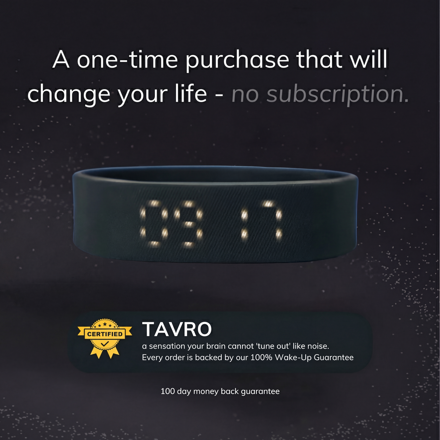 Silent Wake-Up Alarm