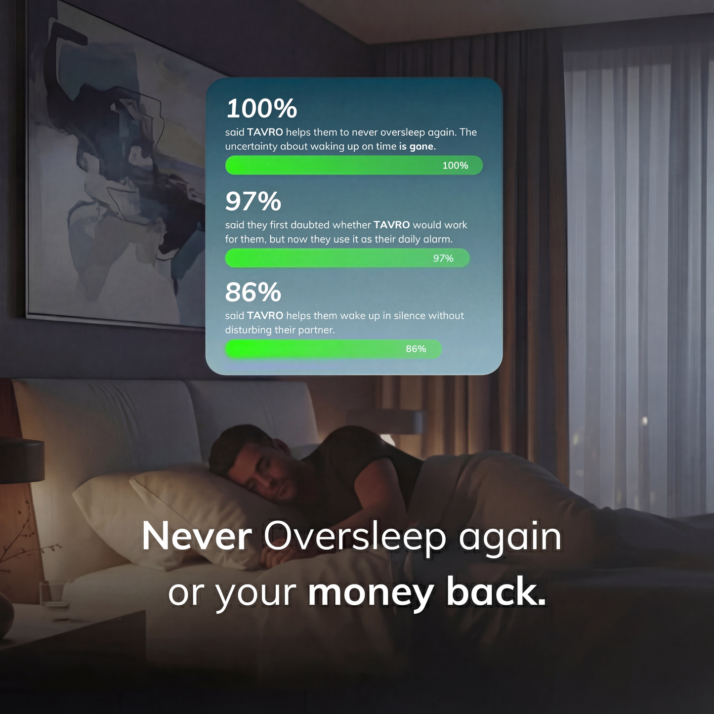 Silent Wake-Up Alarm