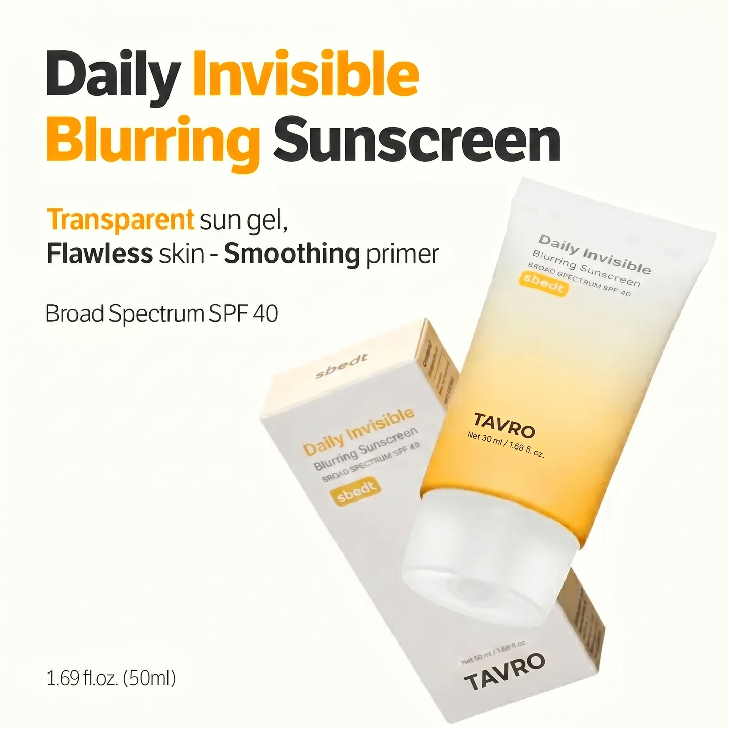 Pore Blur Sunscreen SPF40